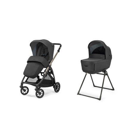 Inglesina Electa Duo Upper Black 2025 Passeggino Carrozzina e Stand Up