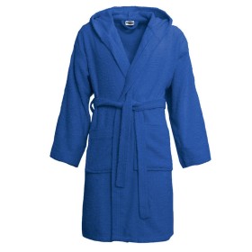 Accappatoio Bambino 4-6 Anni in Spugna Azzurro Pompea