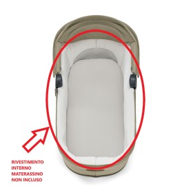 Rivestimento Interno Carrozzina Inglesina Electa Ricambio Originale Navicella Modello 2024
