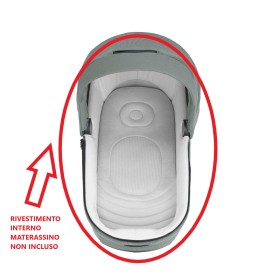 Rivestimento Interno Carrozzina Inglesina Aptica Ricambio Originale Navicella Modello 2024