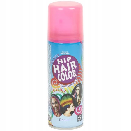 Lacca Colorata per Capelli Rosa Lavabile 125 ml 3 Anni+