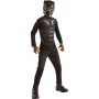 Costume Black Panther 5-7 Anni 110-116 cm Originale Avengers Marvel 700811 Rubie's