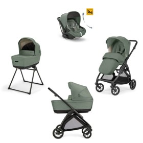 Inglesina Electa Darwin Recline Trio Murray Green 2025 Telaio Black con Ovetto Reclinabile