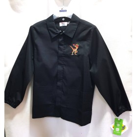 Grembiule Scuola Siggi Maschio Cerniera 9 Anni Zip 134 cm Bambino Nero tg.80 Dinosauro