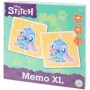 Memory Stitch Gioco per Bambini Memo XL Disney 24 Carte 3 Anni+