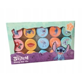 Timbri Stitch per Bambini Lavabili Disney 15 Pezzi 3 Anni+