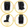 Seggiolino Auto Isofix 76-150 cm I-Size Lupo Nero Made in Germany