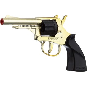 Pistola Giocattolo 8 Colpi Sceriffo Aria Compressa Pecos Villa Giocattoli Made in Italy