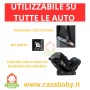 Seggiolino Auto No Isofix Reclinabile 40-150 cm I-Size Fissaggio con Cinture Huddle Nero Made in Germany