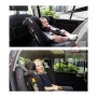 Seggiolino Auto No Isofix Reclinabile 40-150 cm I-Size Fissaggio con Cinture Huddle Nero Made in Germany