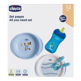 Chicco Set Pappa 12m+ Azzurro 162012