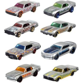 Hot Wheels Zamac 50th Anniversary Set Completo 8 Modellini Macchinine in Metallo FRN23 Mattel