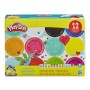 Play Doh 12 Vasetti Medi e Piccoli Colori Brillanti 3 Anni+ Hasbro