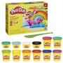 Play Doh 12 Vasetti Medi e Piccoli Colori Brillanti 3 Anni+ Hasbro