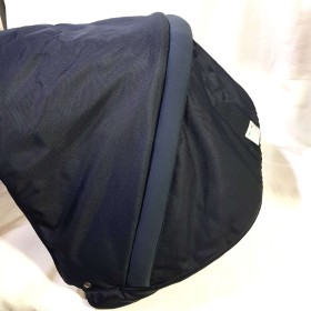 Capottina Carrozzina Cam Fluido Easy e Combi Tris Tessile Blu Ricambio Originale (Senza Telaio)