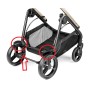 Parafango Passeggino Veloce Peg Perego Ricambio Originale 2 Parafanghi