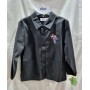 Grembiule Scuola Elementare Siggi 9 Anni Bambino Nero con Cerniera Zip tg.80 134 cm Moto Dieci e Lode by Siggi