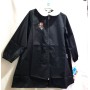 Grembiule Scuola Bambina Siggi Nero 6 Anni Zip tg.65 116 cm Girl Cerniera