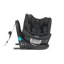Seggiolino Auto Isofix Girevole 40-150 cm I-Size ECE R129 I-Roll Black Kikka Boo