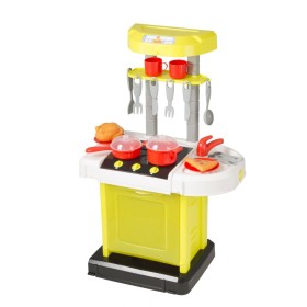 Cucina Portatile Giocattolo Bambini Valigia con Maniglia Con Luci e Suoni Smart