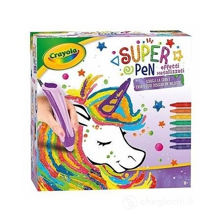 Crayola Super Pen Unicorno Neon 25-0505 8a+