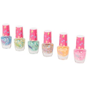 Smalti per Bambini Glitterati Set 6 Smalti I Love My Style 6 Anni+