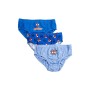 Mutande Spiderman Bambino 2-3 Anni Azzurro Set 3 Slip 13079 Marvel