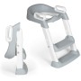 Riduttore WC con Scaletta per Bambini Grigio