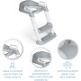 Riduttore WC con Scaletta per Bambini Grigio