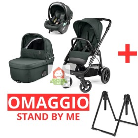 Trio Veloce TC Brio Metal Lounge 2025 Peg Perego con Ovetto Reclinabile