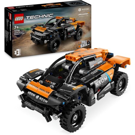 Lego Technic 42166 Pull Back NEOM McLaren Extreme E Race Car Auto 7 Anni+