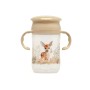 Bicchiere per Imparare a Bere Bambini 330 ml Beige Kiokids 12 Mesi+
