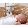 Sonaglio Neonato 0 Mesi+ Elefante Grigio con Anello Kiokids