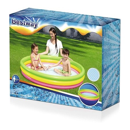 Piscina Gonfiabile Bambini Bestway 150 cm 3 Anelli 152x30 cm