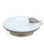 Piatto Pappa Calda con Ventosa Svezzamento Termico Grigio 6 Mesi+ Kiokids