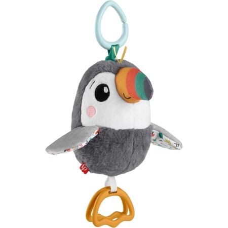 Sonaglio Gioco Passeggino Neonato Tucano Vola con Me Fisher Price 0 Mesi+