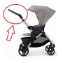 Maniglione Passeggino Cam Fluido Easy Ricambio Originale Nero