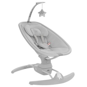 Sdraietta Neonati Elettrica Altalena con Telecomando con Movimento Oscillante Grigio Spinny Kikka Boo 0 Mesi+