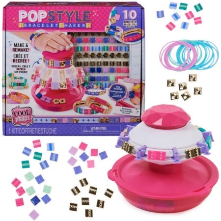 Cool Maker Macchina Crea Braccialetti PopStyle con 170 Perline Spin Master 7 Anni+