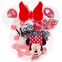 Set Capelli Minnie per Bambina Pinzette, Elastici, Accessori e Organizer Disney