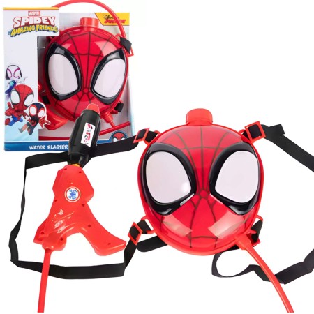 Pistola ad Acqua con Zainetto Spidey Zaino Serbatoio Spiderman Marvel 3 Anni+
