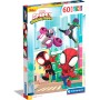 Puzzle Spidey 60 Pezzi 4 Anni+ Supercolor Maxi 62x42 cm Clementoni