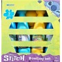 Birilli Bowling per Bambini Stitch in Plastica 6 Birilli con Palla Disney 3 Anni+