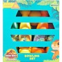 Birilli Bowling per Bambini Dinosauri Jurassic World in Plastica 6 Birilli con Palla Disney 3 Anni+