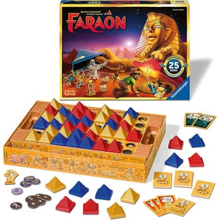 Faraon Gioco Ravensburger Italiano Gioco da Tavolo 267187 7a+