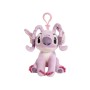 Peluche Stitch Set 3 Peluche Piccoli 12 cm Da Attaccare alla Borsa Stitch, Leroy e Angel Disney