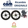 Ruote Posteriori Dinamico Up Cam Ricambio 2 Ruote Complete