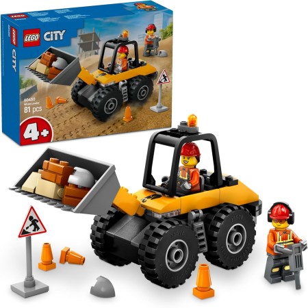 Lego City 60450 Pala Gommata Gialla 4 Anni+
