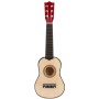 Chitarra in Legno per Bambini con 6 Corde 54 cm Guitar 3 Anni+