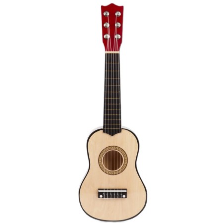 Chitarra in Legno per Bambini con 6 Corde 54 cm Guitar 3 Anni+